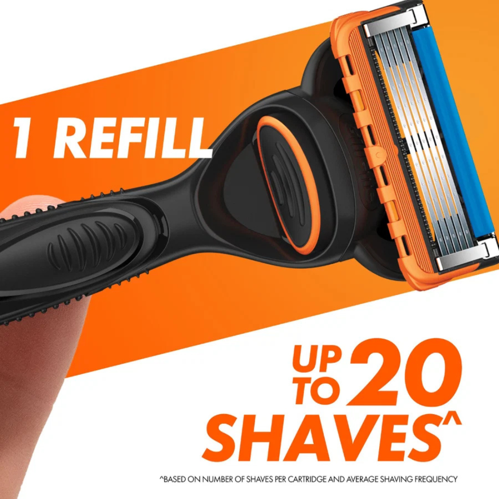 Gillette Fusion 5 Razor Handle & 14 Razor Refill Cartridges Set