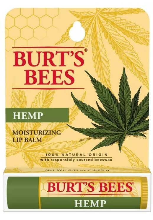 3 x Burt's Bees Hemp Lip Balm 4.25g