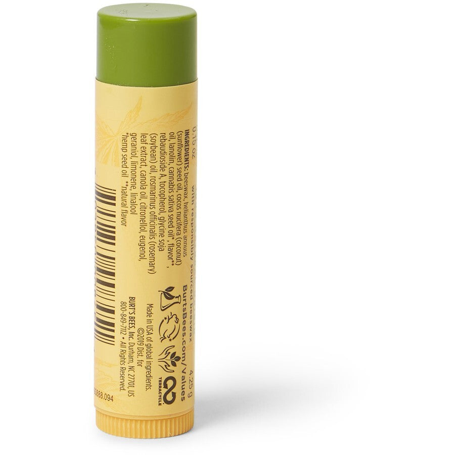 3 x Burt's Bees Hemp Lip Balm 4.25g