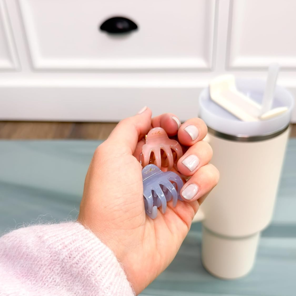 Invisibobble Clipstar Non-Slip Hair Claw Clip 2Pk - Gym Buddy