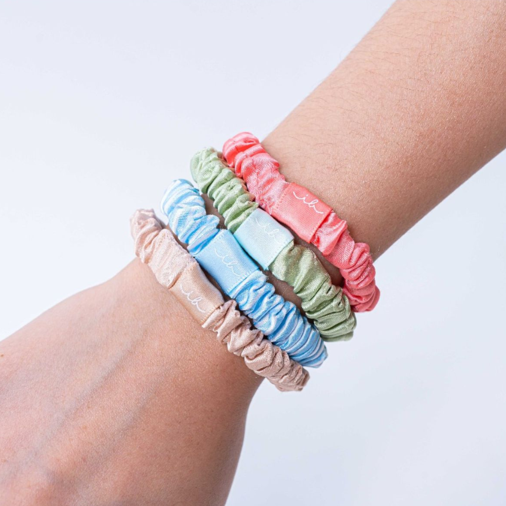 Invisibobble Beauties Satin Sorbet Hair Tie Bands 4Pk