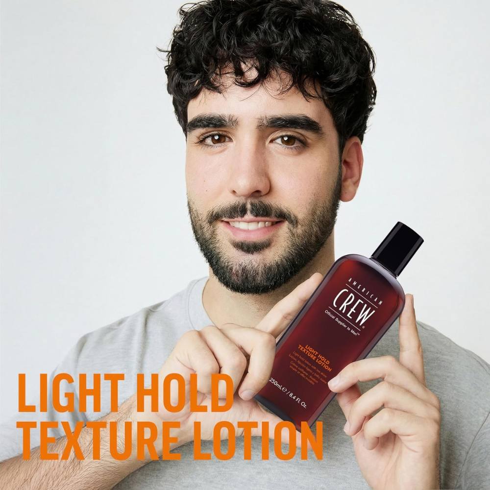 2 x American Crew Light Hold Texture Lotion 250mL