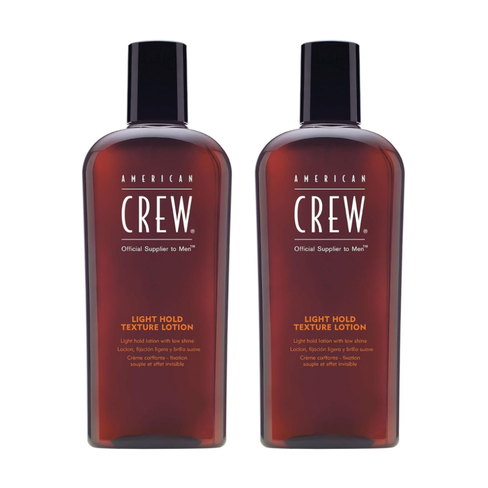 2 x American Crew Light Hold Texture Lotion 250mL